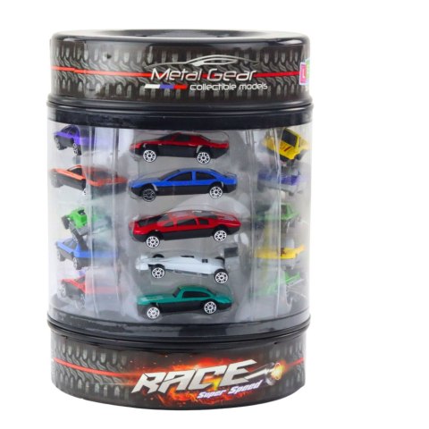 Zestaw Resoraków W Tubie Autka Klasyczne Sportowe 1:64