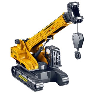 Dźwig Gąsienicowy Wysuwany Obracana Kabina 360° Żółty