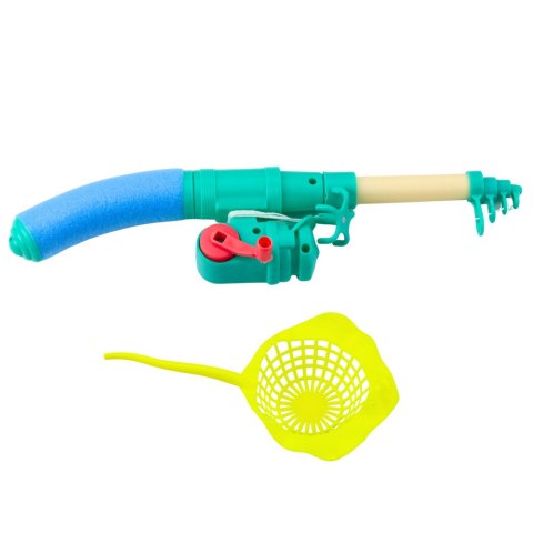 Zestaw Do Łowienia Rybek Stolik Krab 10 Rybek Wędka Sitko Niebieski Zestaw Do Łowienia Rybek Stolik Krab 10 Rybek Wędka Sitko Niebieski