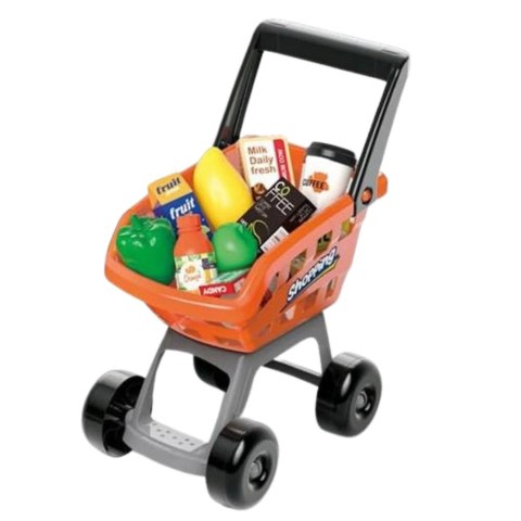 Zestaw Sklepowy Kasa Wózek Skaner Supermarket Sklepik Dla Dzieci Zestaw Sklepowy Kasa Wózek Skaner Supermarket Sklepik Dla Dzieci