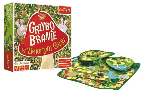 Gra planszowa Grzybobranie w Zielonym Gaju Trefl 00988 Gra planszowa Grzybobranie w Zielonym Gaju Trefl 00988