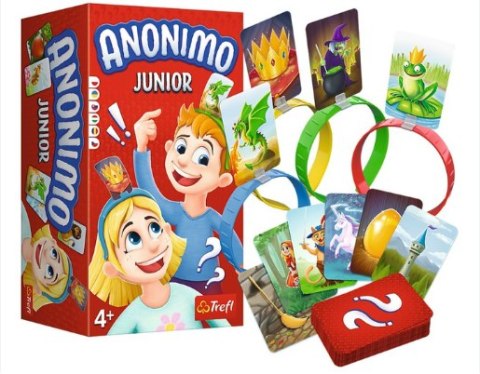 Gra rodzinna Anonimo Zgadnij Kim Jesteś Junior Trefl 01906 Gra rodzinna Anonimo Zgadnij Kim Jesteś Junior Trefl 01906