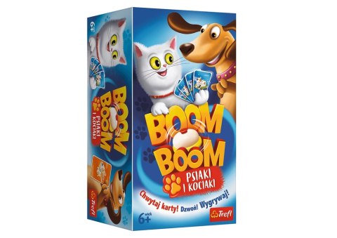 Gra zręcznościowa Boom Boom Psiaki i Kociaki Trefl 01909 Gra zręcznościowa Boom Boom Psiaki i Kociaki Trefl 01909