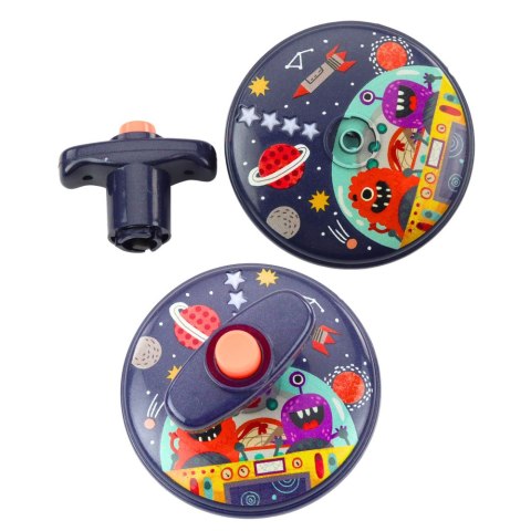 Kolorowy Świecący Dysk Kosmos Ufo Kręcący Bączek Spinning Top Kolorowy Świecący Dysk Kosmos Ufo Kręcący Bączek Spinning Top