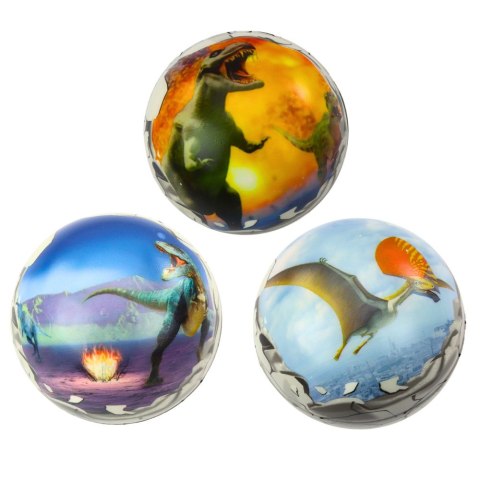 Piłka Do Odbijania Ugniatania Piankowa Piłeczka Dinozaury 7cm Piłka Do Odbijania Ugniatania Piankowa Piłeczka Dinozaury 7cm