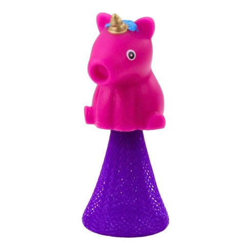 Skaczący Jednorożec Na Sprężynie Pop Up Biały Różowy 10cm Mix Skaczący Jednorożec Na Sprężynie Pop Up Biały Różowy 10cm Mix