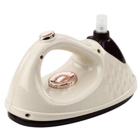 Żelazko Zabawkowe Spryskiwacz Światła Dźwięki Kremowe Żelazko Zabawkowe Spryskiwacz Światła Dźwięki Kremowe