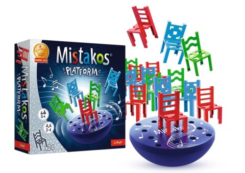 Gra zręcznościowa Mistakos Krzesła Platform Trefl 02514 Gra zręcznościowa Mistakos Krzesła Platform Trefl 02514