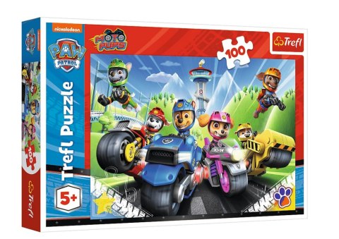 Puzzle - 100 - Psi Patrol Na Motorach - Trefl 16430 Puzzle - 100 - Psi Patrol Na Motorach - Trefl 16430