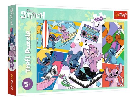 Puzzle - 100 - Wspomnienia Lilo i Stitch - Trefl 16473 Puzzle - 100 - Wspomnienia Lilo i Stitch - Trefl 16473