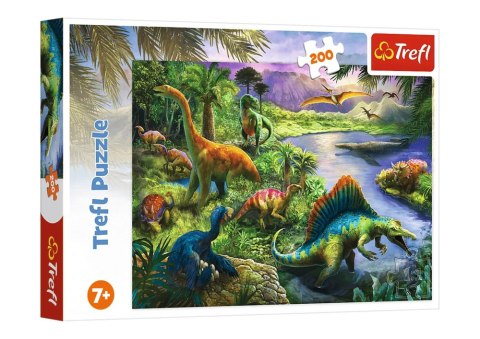Puzzle - 200 - Drapieżne dinozaury - Trefl 13281 Puzzle - 200 - Drapieżne dinozaury - Trefl 13281