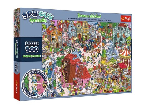Puzzle - 500 - Spy Guy Lost Items - Gdańsk - Rodzina Treflików - Trefl 37479 Puzzle - 500 - Spy Guy Lost Items - Gdańsk - Rodzina Treflików - Trefl 37479