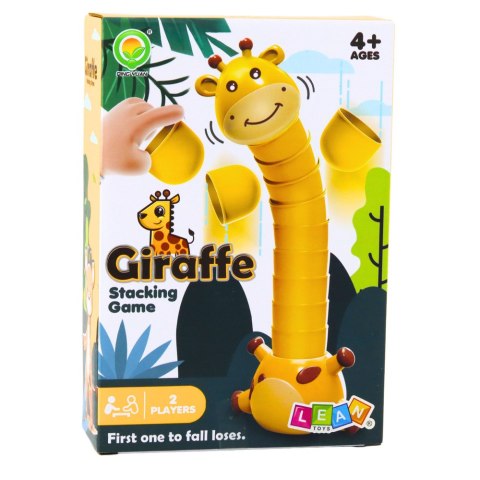 Gra Zręcznościowa Układanie Kubeczków Żyrafa Koło Fortuny