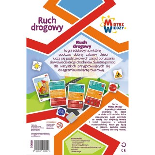 Gra dla dzieci Ruch drogowy Mistrz Wiedzy Trefl 01955