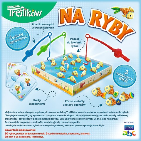 Gra zręcznościowa Na Ryby Rodzina Treflików Trefl 01963