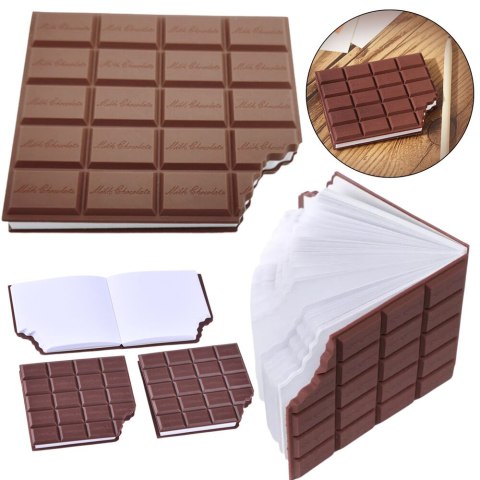 Notatnik Szkolny Biurowy Czekolada Bezliniowy Pachnący Brązowy Notatnik Szkolny Biurowy Czekolada Bezliniowy Pachnący Brązowy