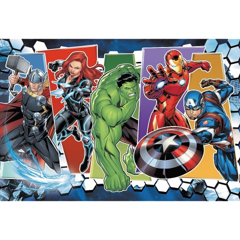 Puzzle - 60 - Niezwyciężeni Avengersi - Marvel Avengers - Trefl 17357