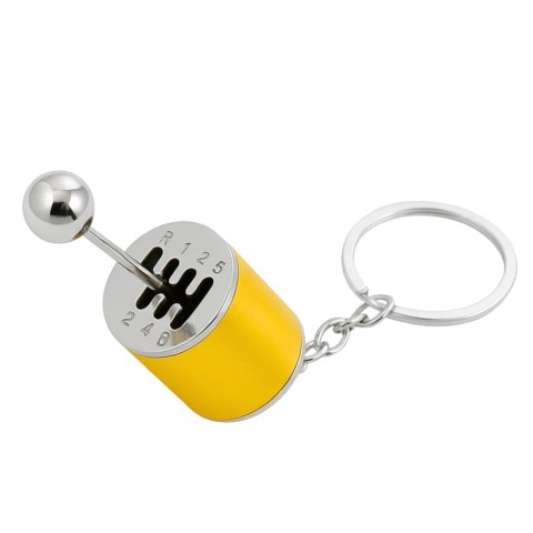 Brelok Metalowy Do Kluczy Skrzynia Biegów Ruchoma Złoty Brelok Metalowy Do Kluczy Skrzynia Biegów Ruchoma Złoty