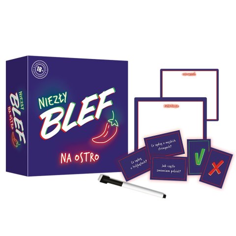 Gra planszowa Niezły Blef Na Ostro Trefl 02302 Gra planszowa Niezły Blef Na Ostro Trefl 02302