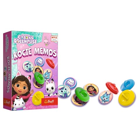 Gra podróżna Kocie memos Koci Domek Gabi Trefl 02688 Gra podróżna Kocie memos Koci Domek Gabi Trefl 02688