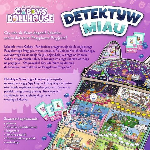 Gra rodzinna Detektyw Miau Koci Domek Gabi Trefl 02695 Gra rodzinna Detektyw Miau Koci Domek Gabi Trefl 02695