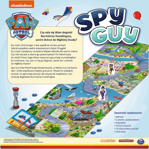 Gra rodzinna Spy Guy Psi Patrol Trefl 02696 Gra rodzinna Spy Guy Psi Patrol Trefl 02696