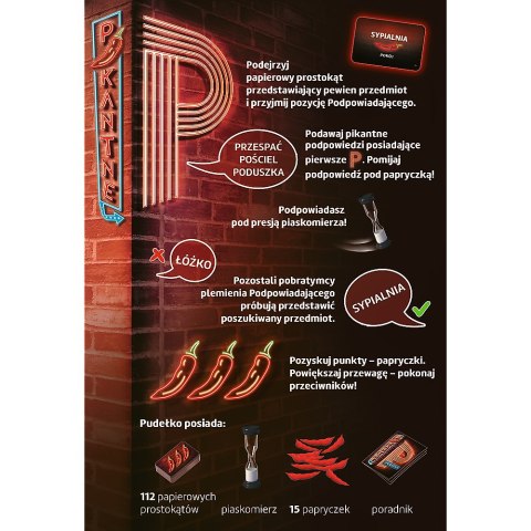 Gra towarzyska Pikantne P Trefl 02493 Gra towarzyska Pikantne P Trefl 02493