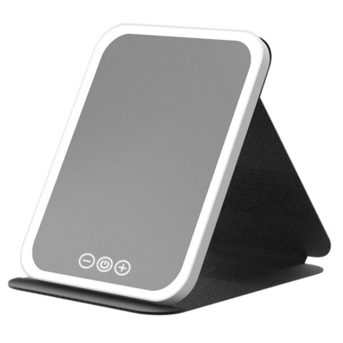 Lusterko Led Etui Z Podstawką 3 Tryby Oświetlenia Regulacja Jasności 18,5cm