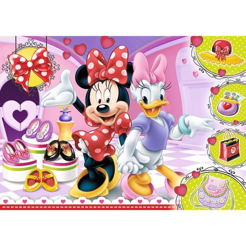 Puzzle - 100 - Myszka Minnie i błyskotki - Trefl 14820 Puzzle - 100 - Myszka Minnie i błyskotki - Trefl 14820