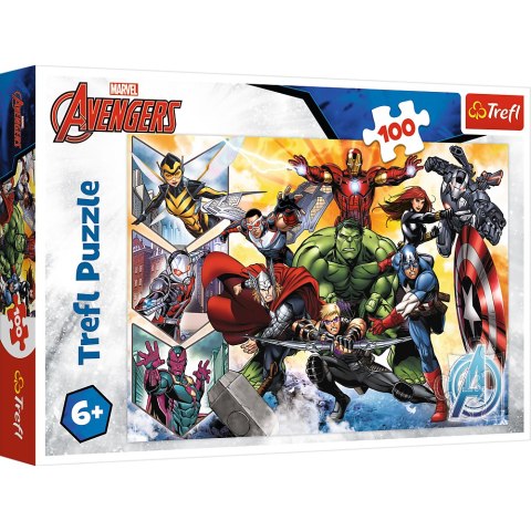 Puzzle - 100 - Siła Avengersów - Marvel Avengers - Trefl 16431 Puzzle - 100 - Siła Avengersów - Marvel Avengers - Trefl 16431