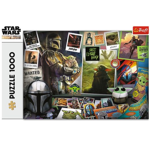 Puzzle - 1000 - Kolekcja Grogu - Gwiezdne wojny - STAR WARS - Trefl 10718 Puzzle - 1000 - Kolekcja Grogu - Gwiezdne wojny - STAR WARS - Trefl 10718