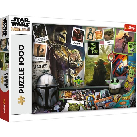 Puzzle - 1000 - Kolekcja Grogu - Gwiezdne wojny - STAR WARS - Trefl 10718 Puzzle - 1000 - Kolekcja Grogu - Gwiezdne wojny - STAR WARS - Trefl 10718