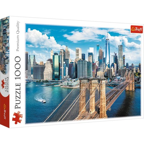 Puzzle - 1000 - Most Brookliński - Nowy Jork - USA - Trefl 10725 Puzzle - 1000 - Most Brookliński - Nowy Jork - USA - Trefl 10725