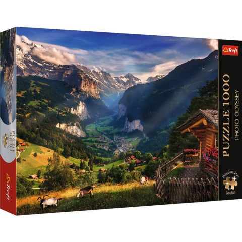 Puzzle - 1000 Premium Plus - Photo Odyssey: Lauterbrunnen - Trefl 10821 Puzzle - 1000 Premium Plus - Photo Odyssey: Lauterbrunnen - Trefl 10821