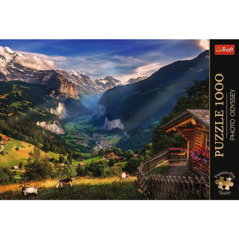 Puzzle - 1000 Premium Plus - Photo Odyssey: Lauterbrunnen - Trefl 10821 Puzzle - 1000 Premium Plus - Photo Odyssey: Lauterbrunnen - Trefl 10821