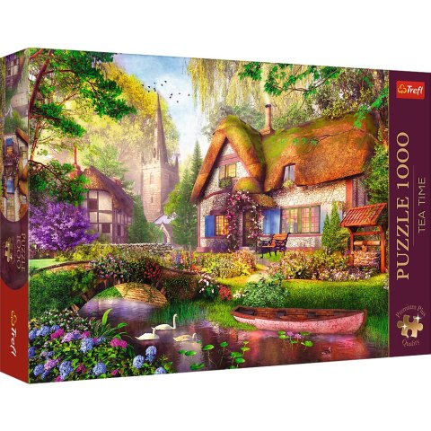 Puzzle - 1000 Premium Plus - Tea Time: Urocza chatka w lesie - Trefl 10804 Puzzle - 1000 Premium Plus - Tea Time: Urocza chatka w lesie - Trefl 10804
