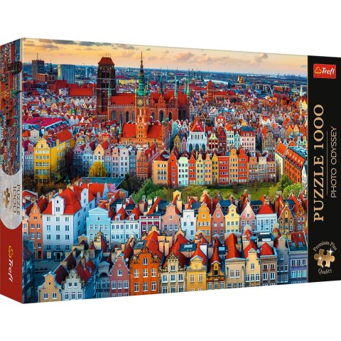 Puzzle - 1000 Premium Plus - Widok na Gdańsk - Polska - Trefl 10856 Puzzle - 1000 Premium Plus - Widok na Gdańsk - Polska - Trefl 10856