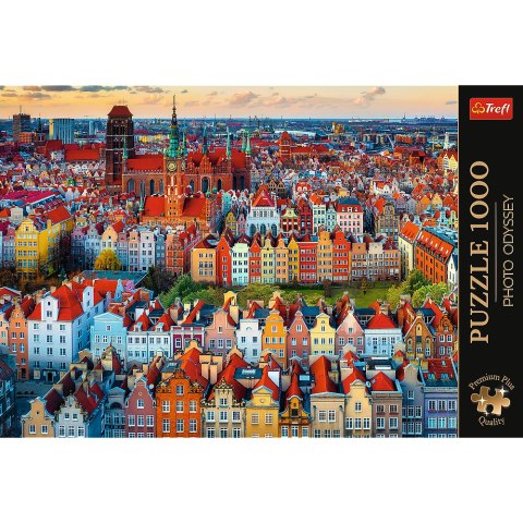 Puzzle - 1000 Premium Plus - Widok na Gdańsk - Polska - Trefl 10856 Puzzle - 1000 Premium Plus - Widok na Gdańsk - Polska - Trefl 10856