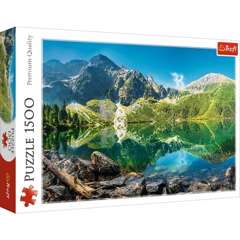 Puzzle - 1500 - Jezioro Morskie Oko - Tatry - Polska - Trefl 26167 Puzzle - 1500 - Jezioro Morskie Oko - Tatry - Polska - Trefl 26167