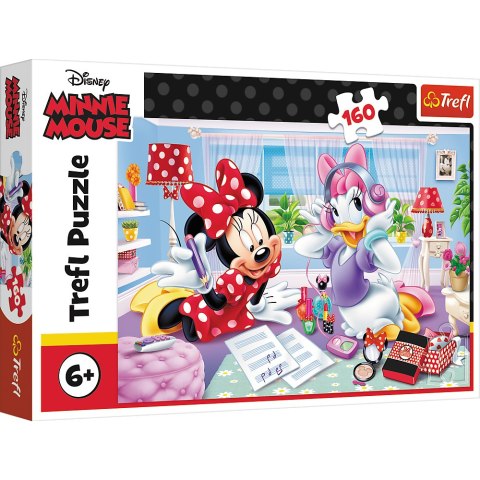 Puzzle - 160 - Dzień z przyjaciółką - Disney Minnie - Trefl 15373 Puzzle - 160 - Dzień z przyjaciółką - Disney Minnie - Trefl 15373