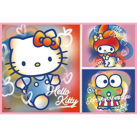Puzzle - 2x200 - Hello Kitty i przyjaciele - Hello Kitty - Trefl 13336 Puzzle - 2x200 - Hello Kitty i przyjaciele - Hello Kitty - Trefl 13336