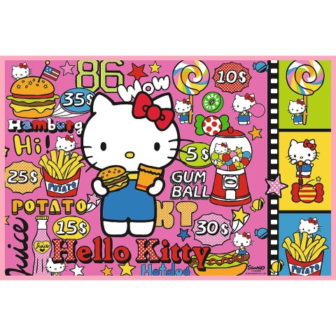 Puzzle - 2x200 - Hello Kitty i przyjaciele - Hello Kitty - Trefl 13336 Puzzle - 2x200 - Hello Kitty i przyjaciele - Hello Kitty - Trefl 13336