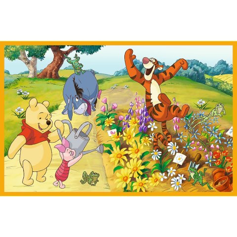 Puzzle - 2x24 - Dzień w ogrodzie - Disney - Kubuś Puchatek - Trefl 34436 Puzzle - 2x24 - Dzień w ogrodzie - Disney - Kubuś Puchatek - Trefl 34436