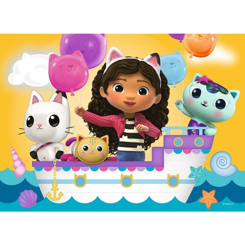 Puzzle - 20 miniMaxi - Kolorowy dzień Gabi - Koci Domek Gabi - Trefl 56041 Puzzle - 20 miniMaxi - Kolorowy dzień Gabi - Koci Domek Gabi - Trefl 56041