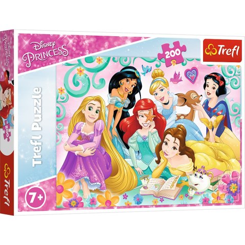 Puzzle - 200 - Radosny świat księżniczek - Disney Princess - Trefl 13268 Puzzle - 200 - Radosny świat księżniczek - Disney Princess - Trefl 13268