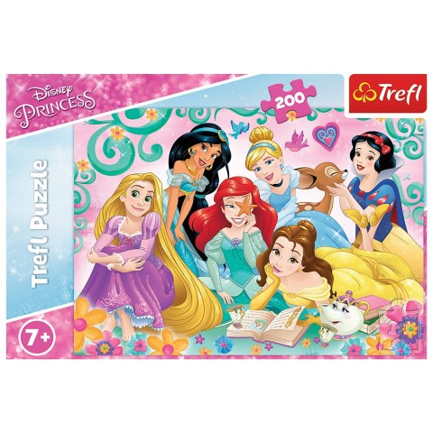 Puzzle - 200 - Radosny świat księżniczek - Disney Princess - Trefl 13268 Puzzle - 200 - Radosny świat księżniczek - Disney Princess - Trefl 13268