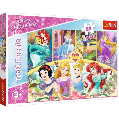 Puzzle - 24 Maxi - Magia wspomnień - Disney Princess - Trefl 14294 Puzzle - 24 Maxi - Magia wspomnień - Disney Princess - Trefl 14294