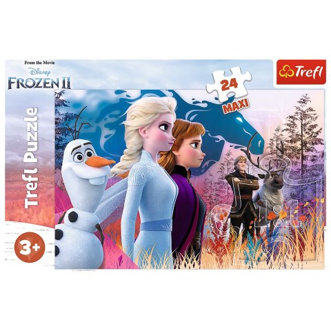 Puzzle - 24 Maxi - Magiczna wyprawa - Kraina Lodu II - Trefl 14298 Puzzle - 24 Maxi - Magiczna wyprawa - Kraina Lodu II - Trefl 14298
