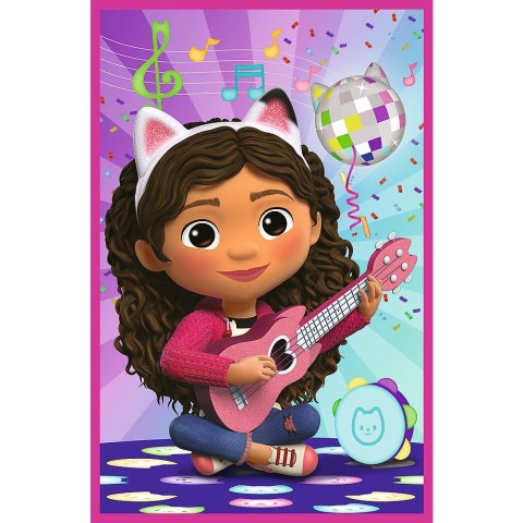 Puzzle - 3x50 - Poznajcie Gabby i kotki - Koci Domek Gabi - Trefl 34876 Puzzle - 3x50 - Poznajcie Gabby i kotki - Koci Domek Gabi - Trefl 34876