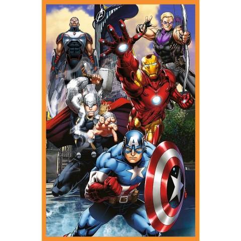 Puzzle - 3x80 - Dni pełne akcji - Disney Marvel The Avengers - Trefl 34883 Puzzle - 3x80 - Dni pełne akcji - Disney Marvel The Avengers - Trefl 34883